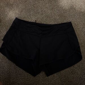 lululemon athletica Women's Black Athletic Shorts